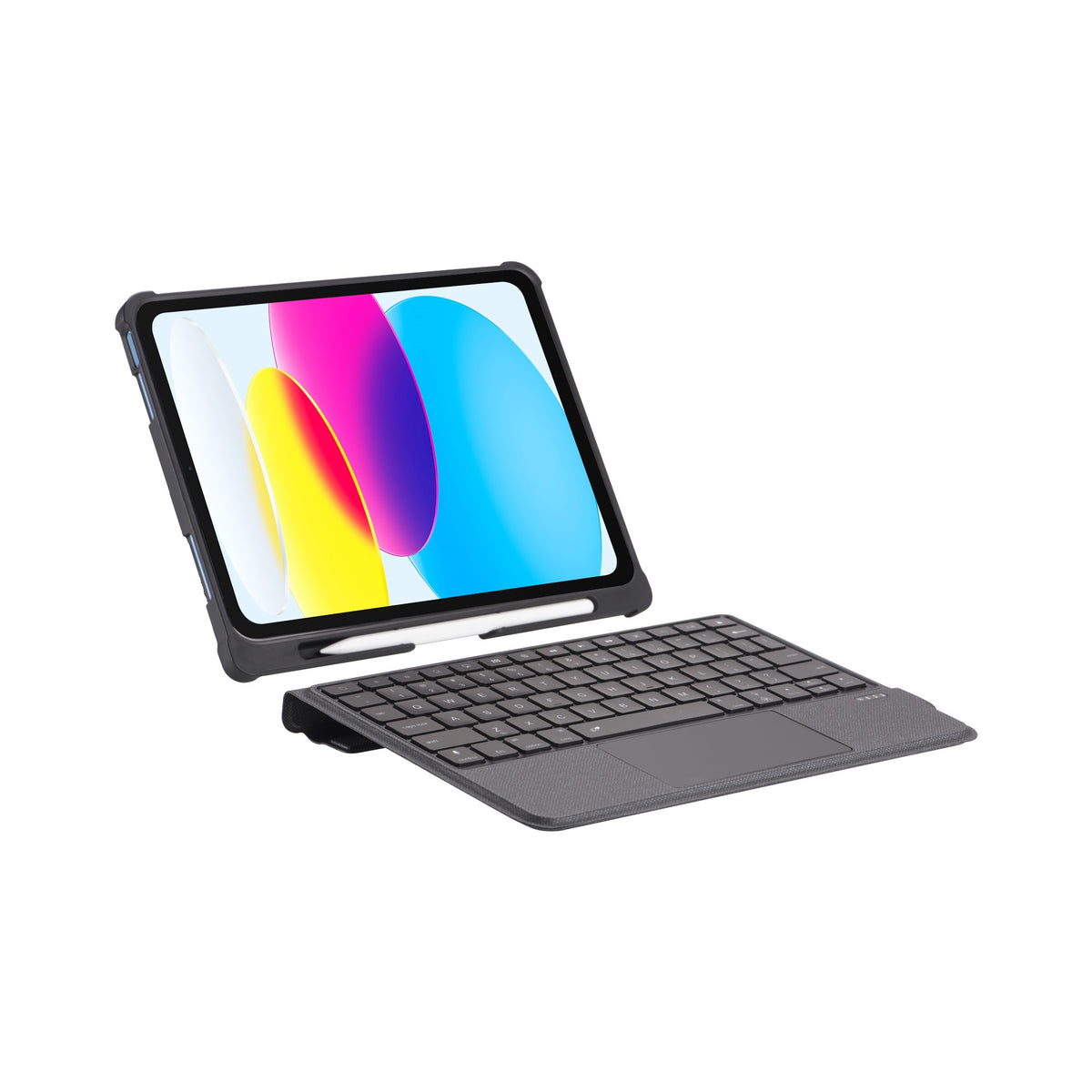 iPad 10th 10.9"/ iPad 11 A16 Backlit Bluetooth keyboard with Trackpad Detachable stand case
