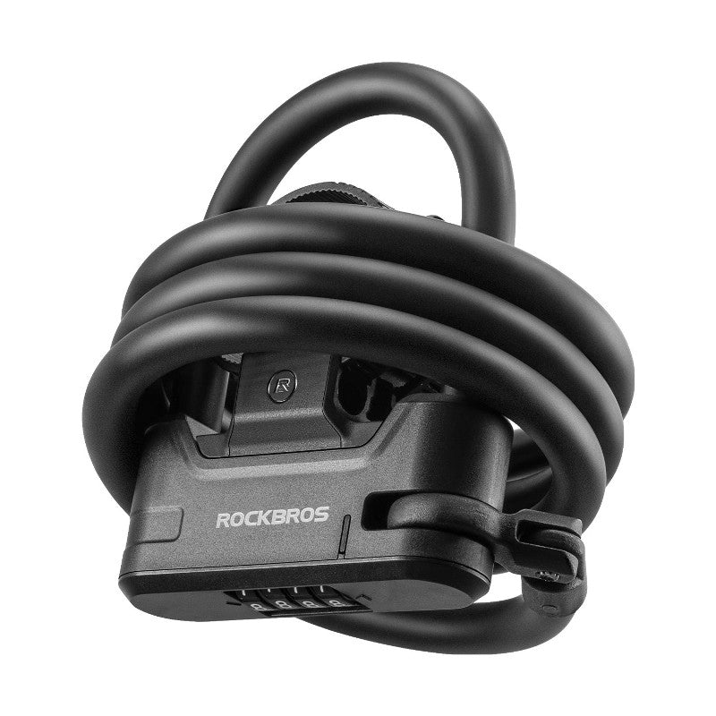 U-Lock Scooter Anti-Theft Lock with Cable 4 Digit Combination