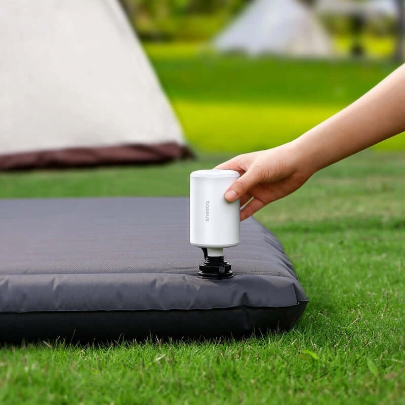 Multi-Function Mini Portable Air Pump Inflate Deflate With LED Light