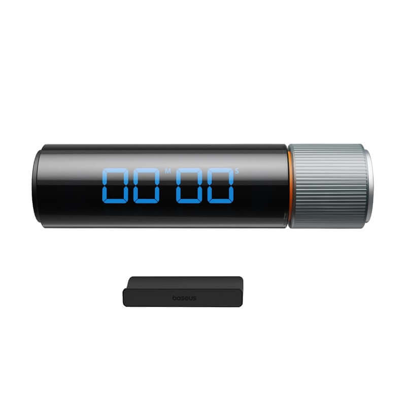 Baseus magnetic digital countdown timer - black