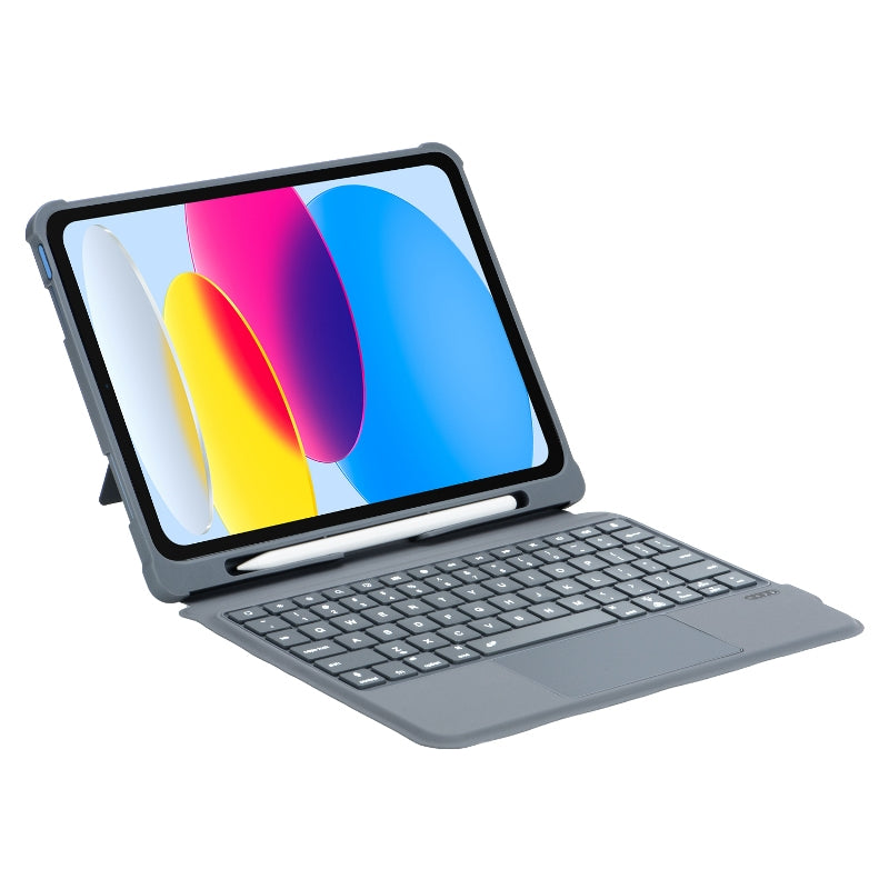 iPad 10th Gen 2022/ iPad 11 A16 2025 Backlit Bluetooth Keyboard Removable Case