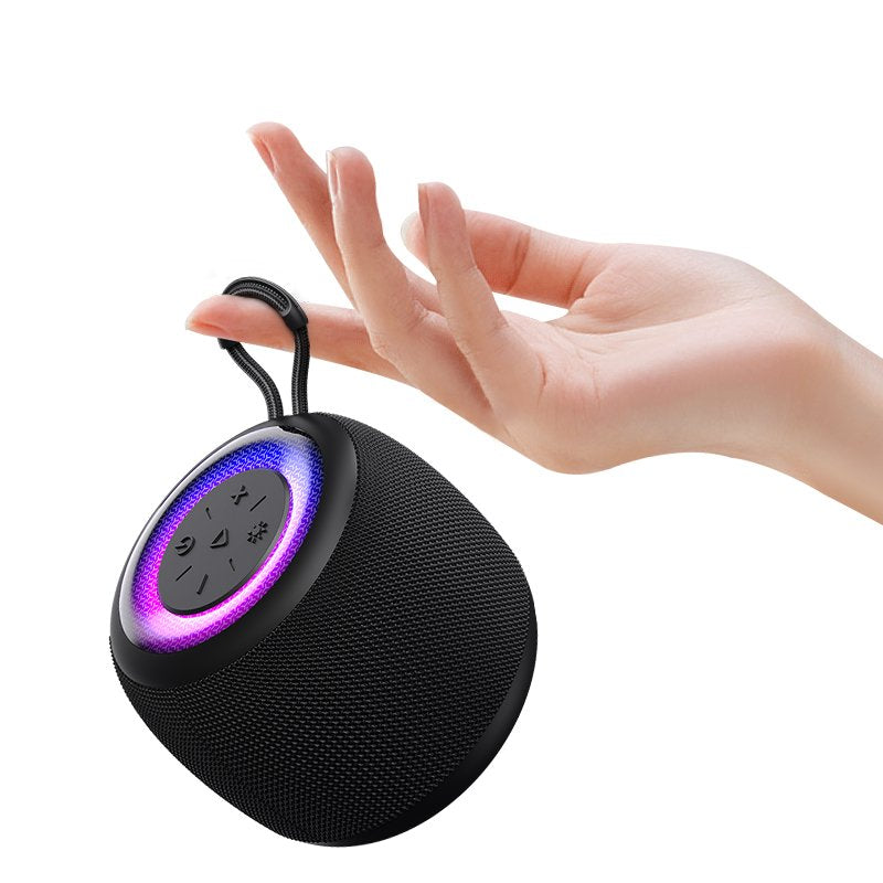 Mini Portable Wireless Bluetooth Speaker with Colorful LED Light