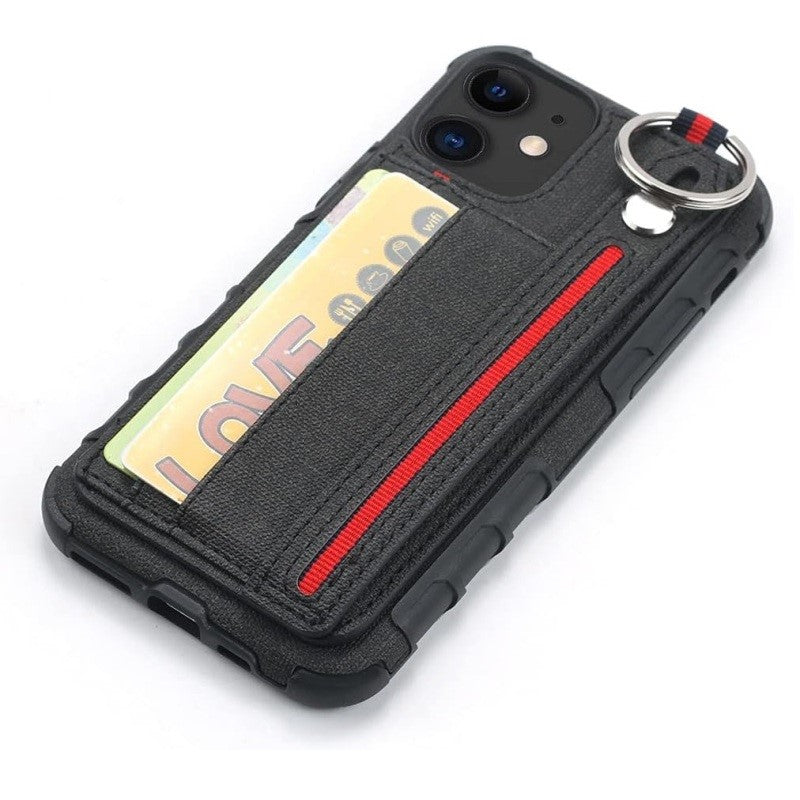 iPhone 12 Mini Back Case with Ring Grip Hand Strap