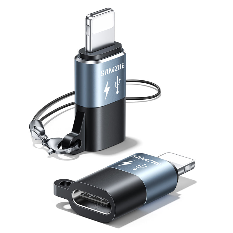 USB-C Female to Lightning Male Converter OTG Adapter