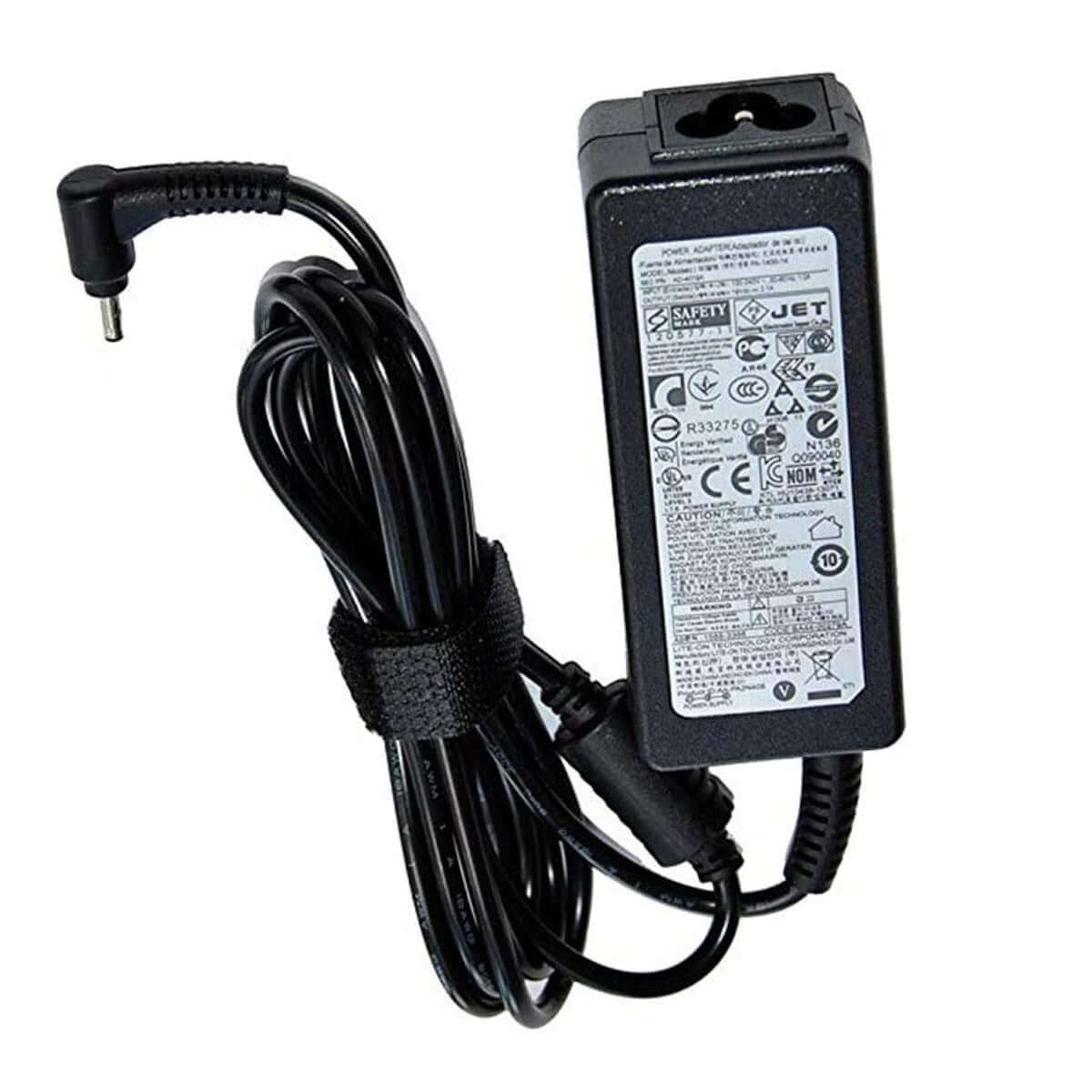 SAMSUNG 19V 2.1A 40w NP900X3C small pin 3.0x1.1mm power adapter