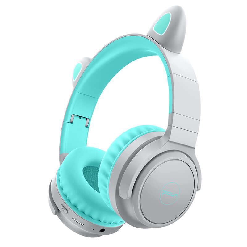 Led Cat Ear Wireless Bluetooth 5.0 Headphones Headset with with Mic