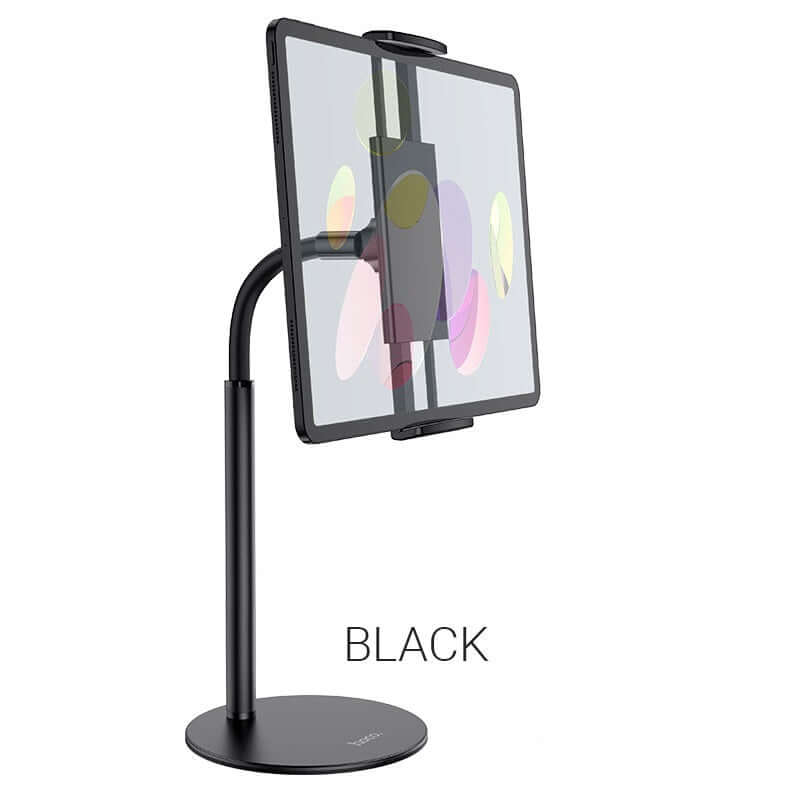 4.7-11 inches Mobile Phones iPad and Tablet PC Desktop Metal Stand Holder-Black