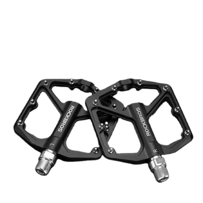 2 Pcs Bicycle Pedals Aluminium Alloy Platform Pedal For Road Mountain Bike