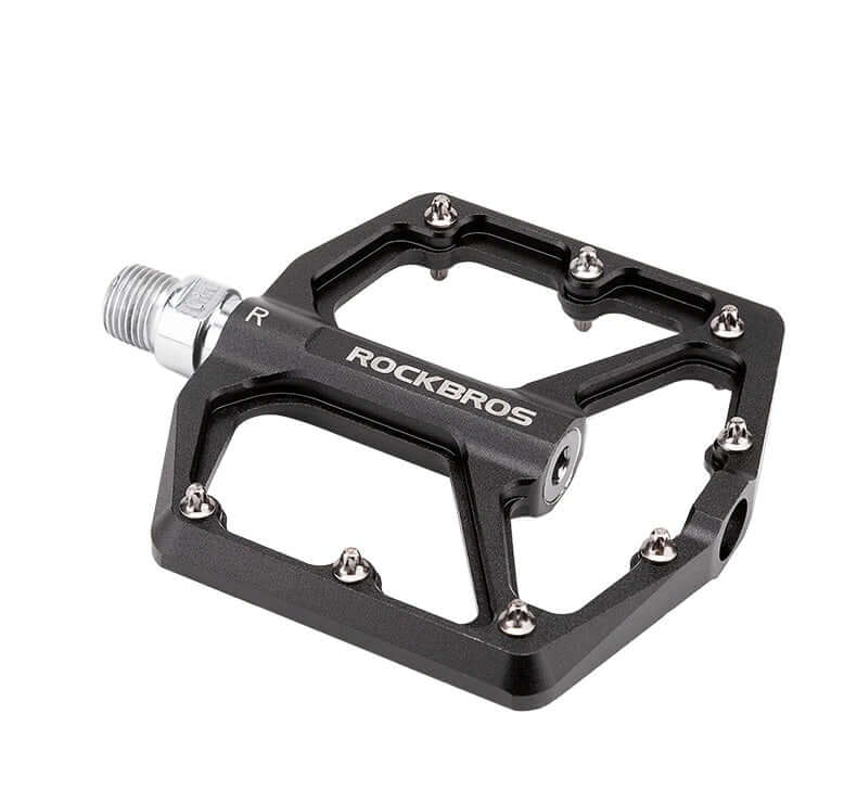 2 Pcs Bicycle Pedals Aluminium Alloy Platform Pedal For Road Mountain Bike