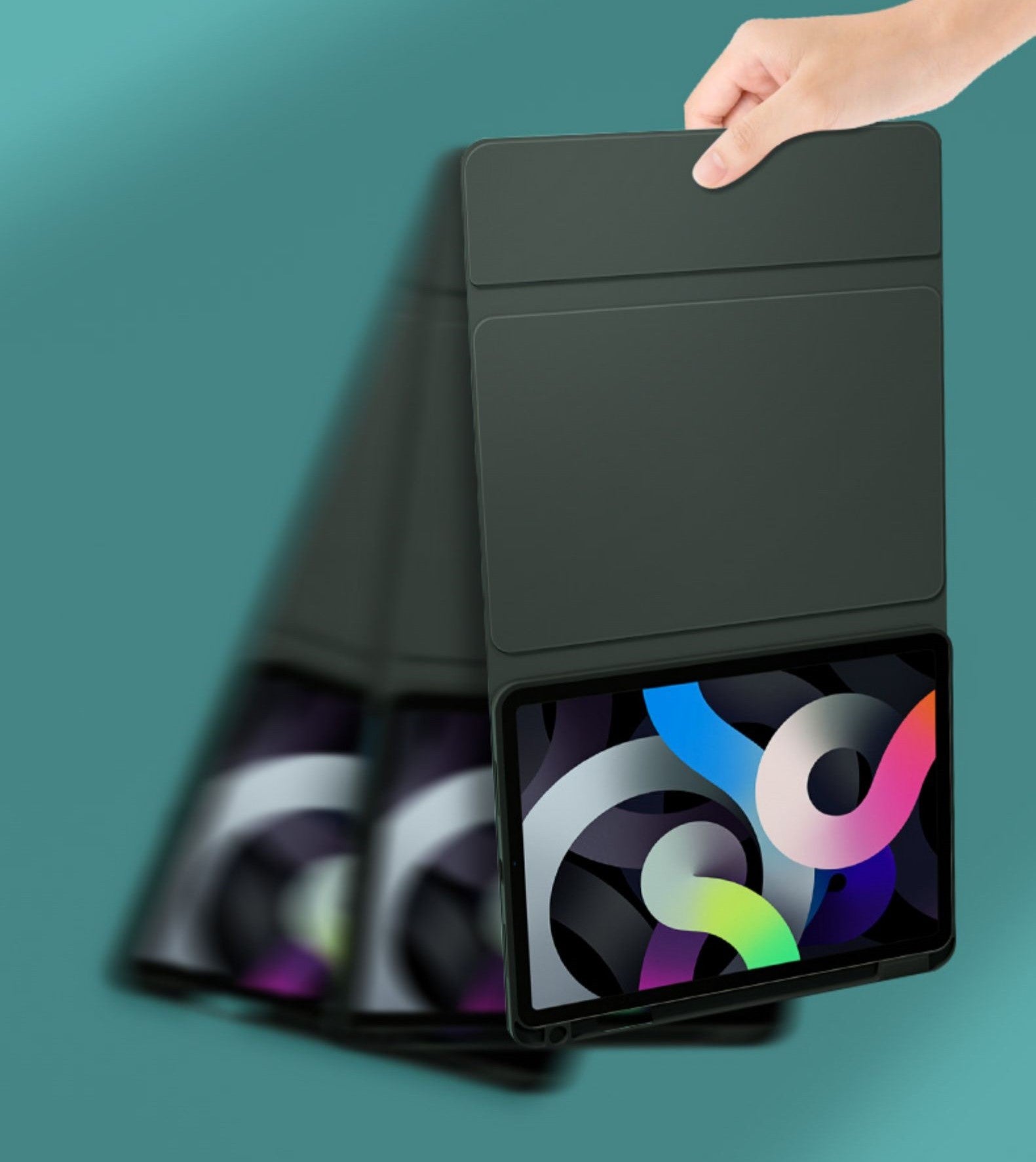 iPad Pro 11 / Air 4 / Air 5 / Air 11 backlit trackpad Bluetooth keyboard with Cover