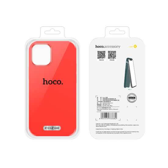 iPhone 13 Mini 5.4" Silicone Case Red