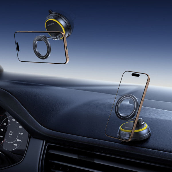 Baseus Magnetic Car Mount Phone Holder Vacuum Suction Cup
