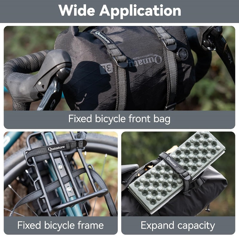 2 Packs Tie Down Straps with Buckles Adjustable Cinch Fixing Strap