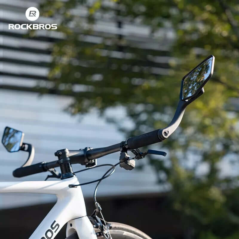 Bicycle Handlebar end Rearview HD Mirror Adjustable-1 Pair