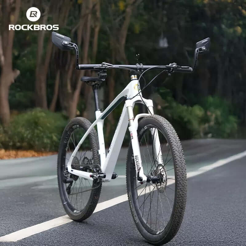 Bicycle Handlebar end Rearview HD Mirror Adjustable-1 Pair