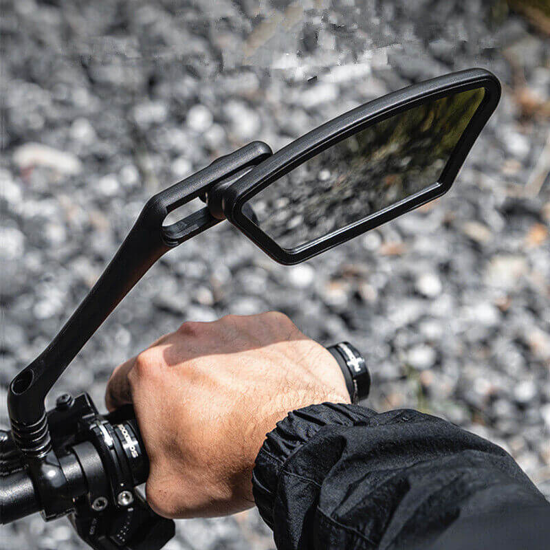 Bike Handlbar Mount Bicycle Rearview Mirror Angle Adjustable