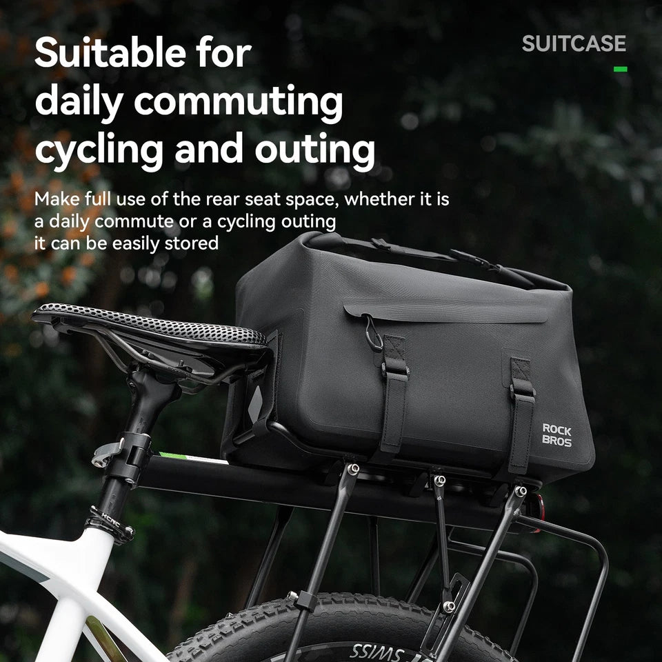 Bicycle Waterproof Pannier Rack Bag Up to 16L