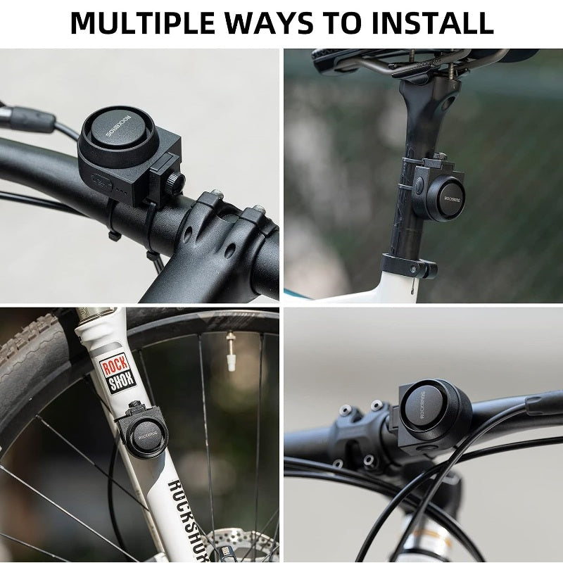 Bike Alarm with Remote Wireless Anti-Theft Horn