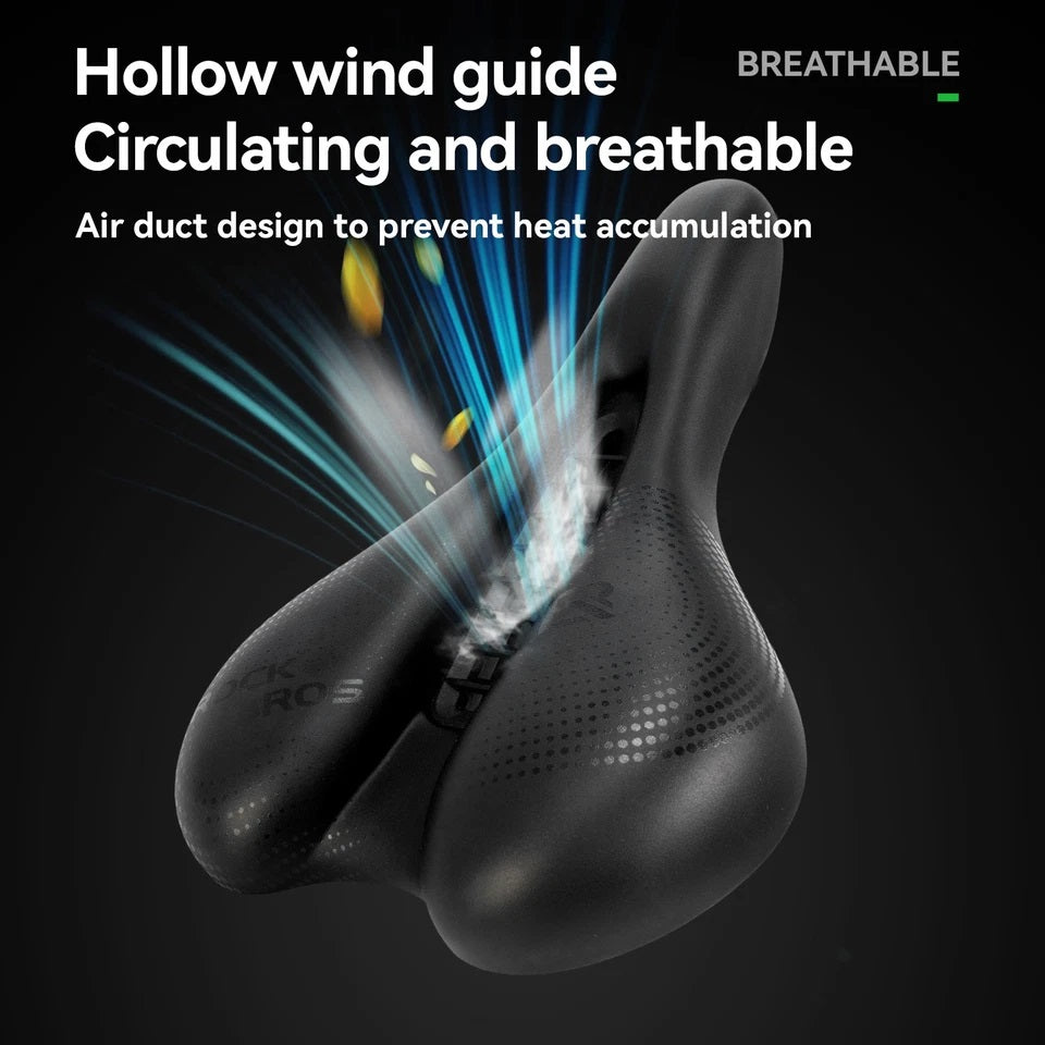 Shock Absorbing Bicycle Seat Saddle MTB & Road Bike Cushion