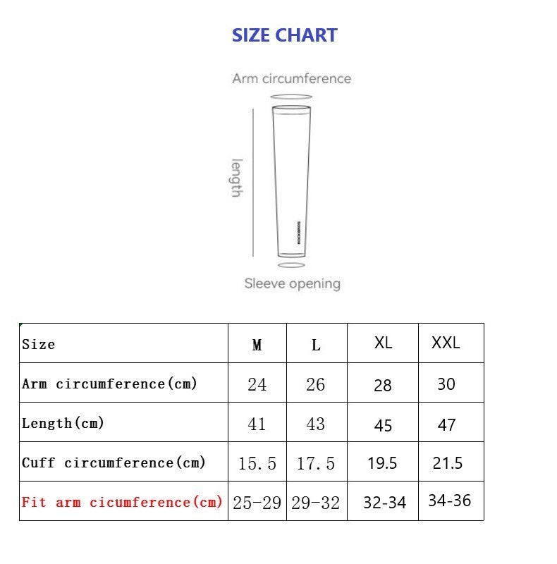 Arm Sleeves Sleeve Sun UV Protection Breathable for Cycling Outdoor