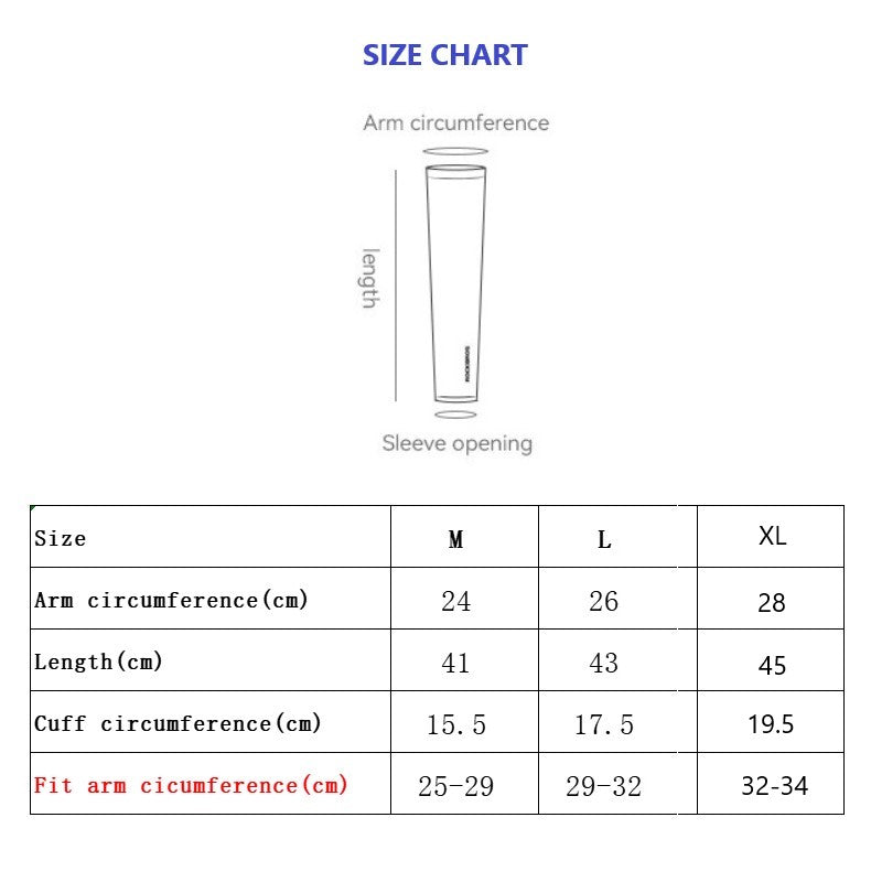 Arm Sleeves Sleeve Sun UV Protection Breathable for Cycling Outdoor