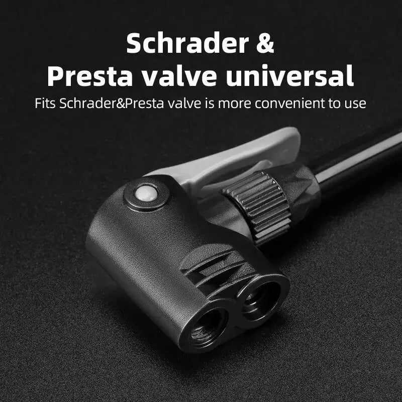 Bicycle Stand Pump High Pressure 150PSI with Gauge