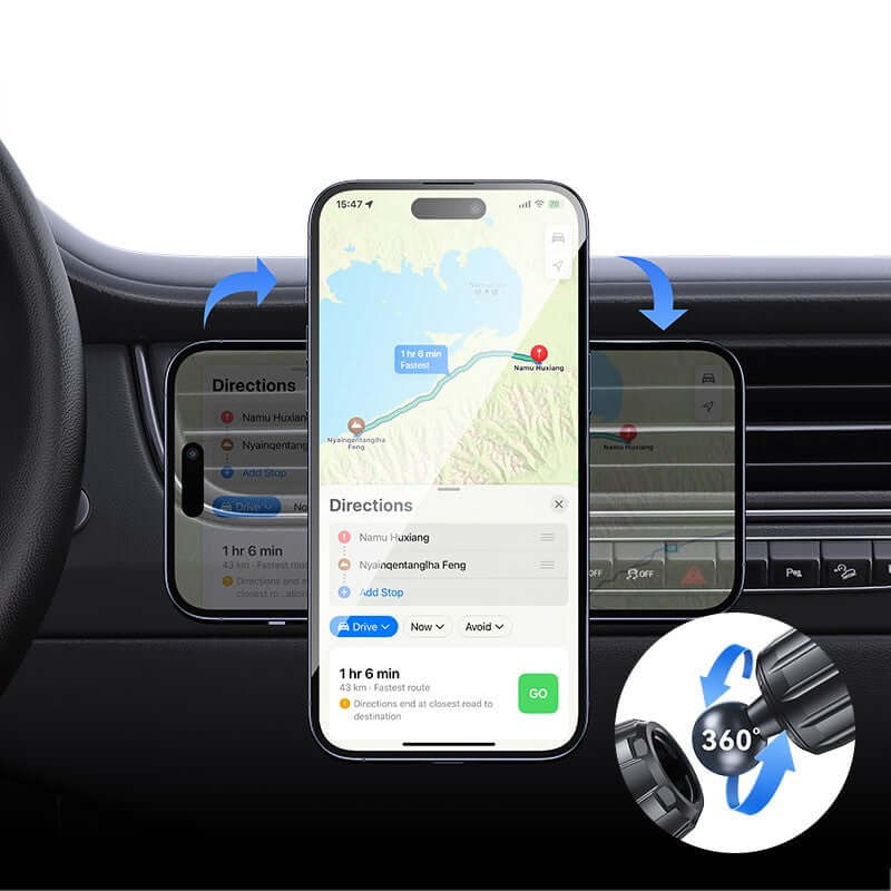 Magnetic Magsafe Car Air Vent Phone Holder Mount
