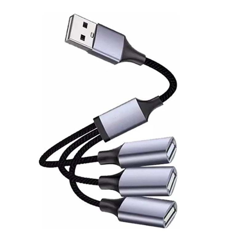 USB to 3x USB Female Extension Cable 1.2m