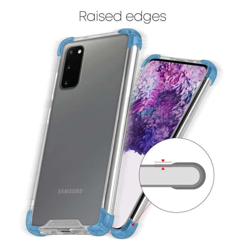 Samsung Galaxy S20 (6.2"-2020) Shockproof Clear Case