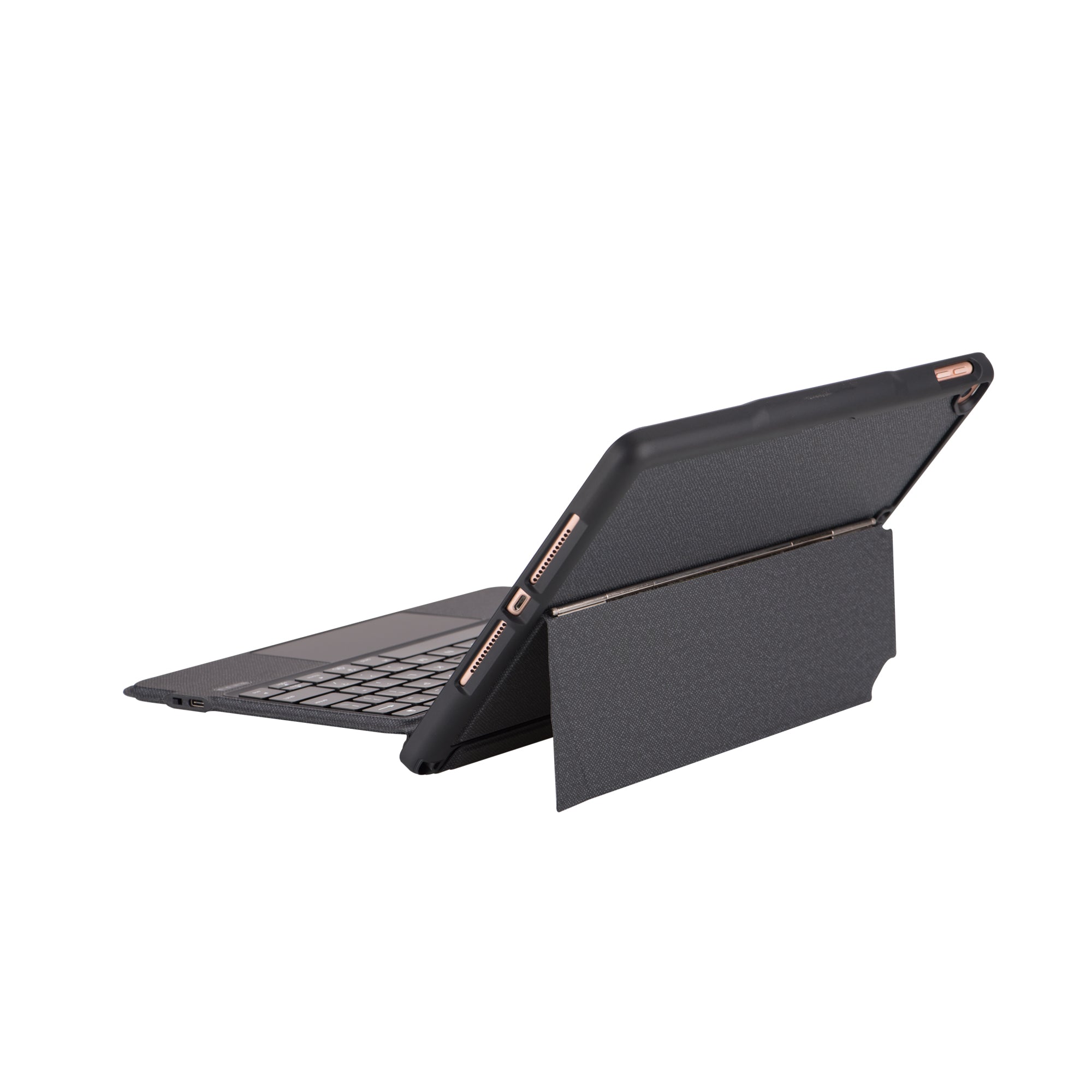 iPad 10.2" 10.5" Trackpad Bluetooth Keyboard with Detachable Stand Case
