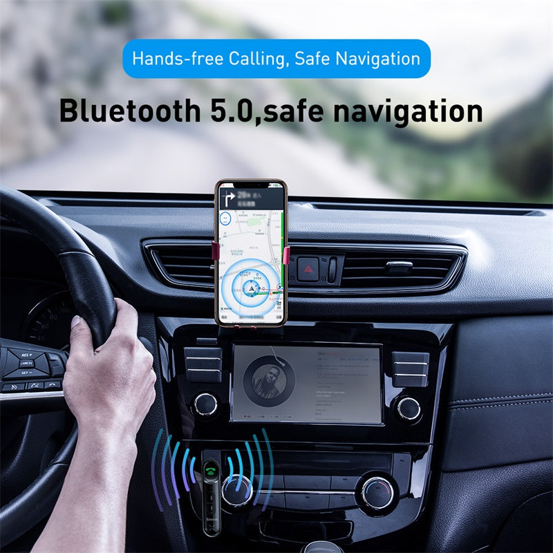 Wireless 3.5mm AUX Car Bluetooth Audio Receiver