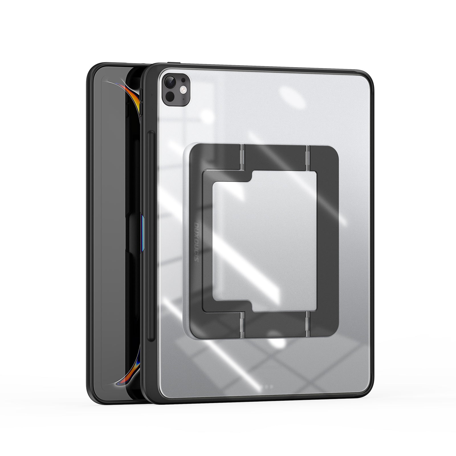 iPad Pro 11-inch 2024/2025 Case Multi-Angle Stand with Pencil Holder