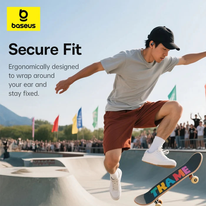 Baseus Eli 2i Fit Open-Ear Wireless Earbuds with Earhooks
