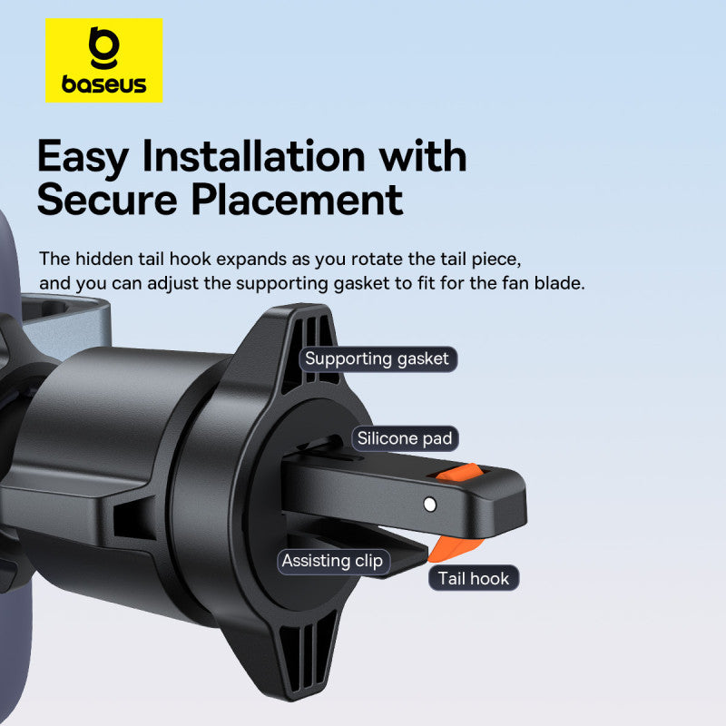 Gravity Car Phone Holder for Air Vent outlet Mount for 4.7" to 7.2"