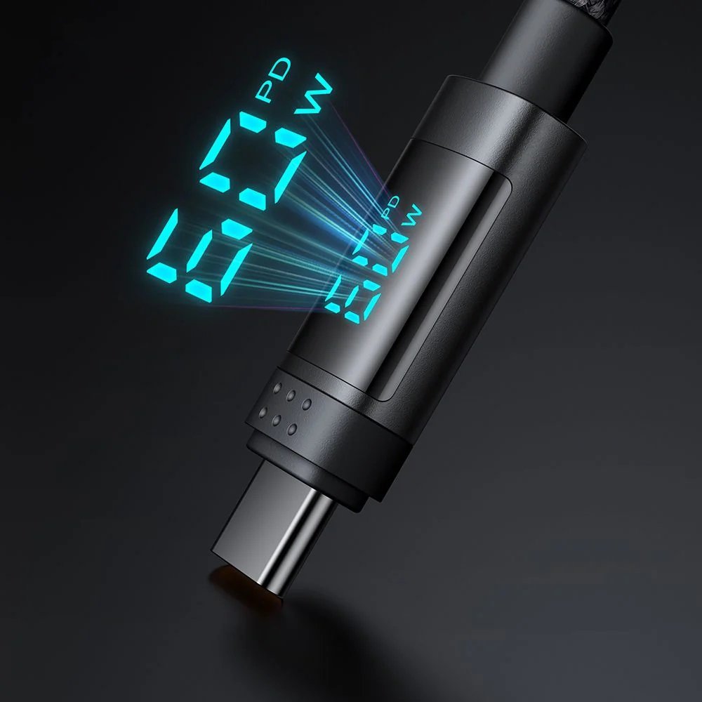 USB-A/USB-C to USB-C/Lightning 4 in 1 Data Charging Cable 1.2m