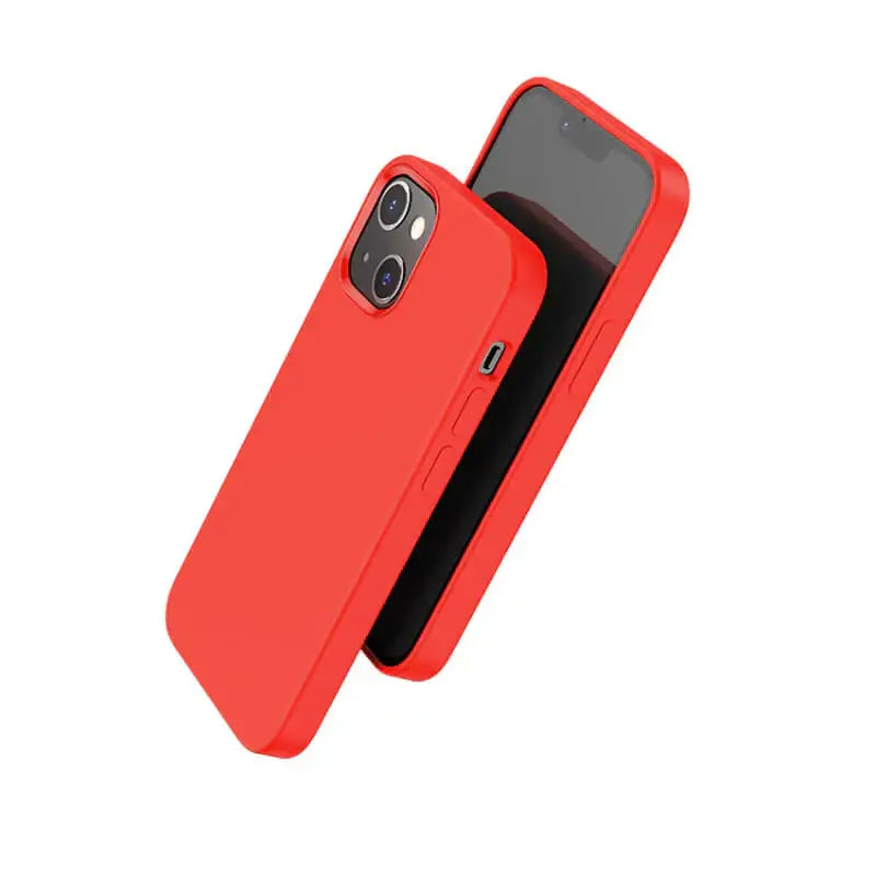iPhone 13 Mini 5.4" Silicone Case Red