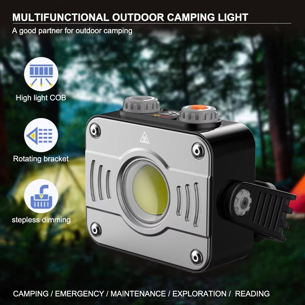 Multi-Functional COB LED Floodlight Camping Light Lantern