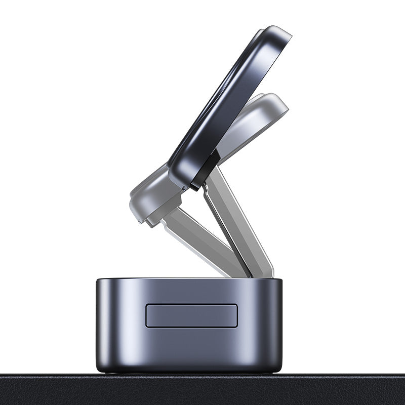Portable 3-in-1 Magnetic Wireless Charger Charging Stand