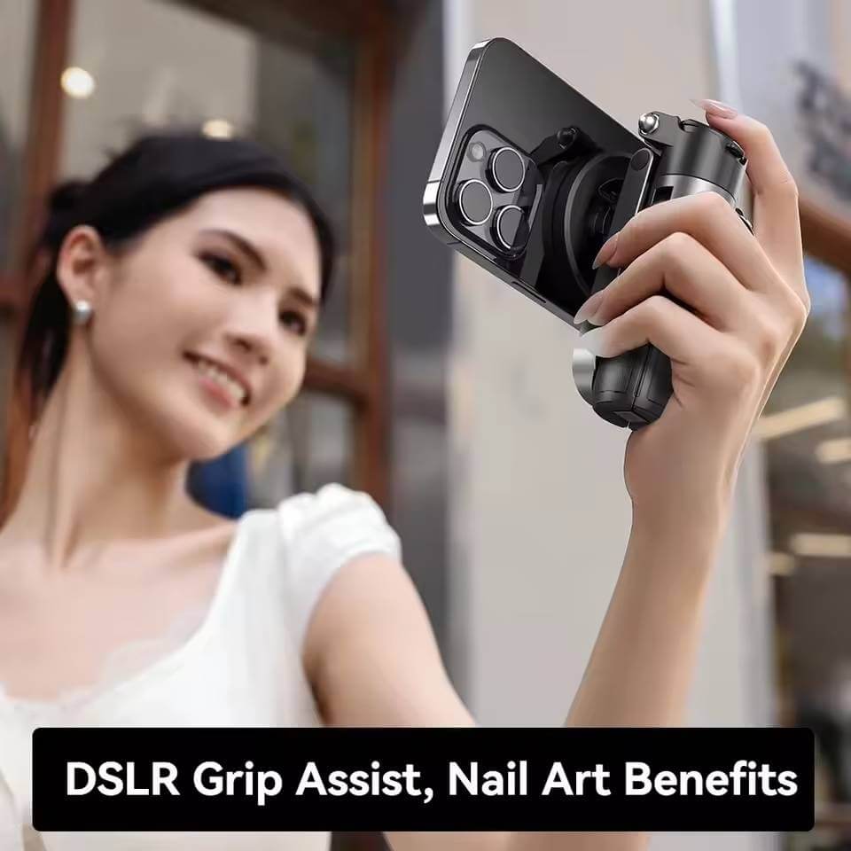 Phone Magnetic Selfie Stick Tripod Mini Handle Foldable with Remote