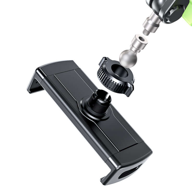 Aluminum Tablet iPad Dual Suction Strong Cup Car Mount Holder