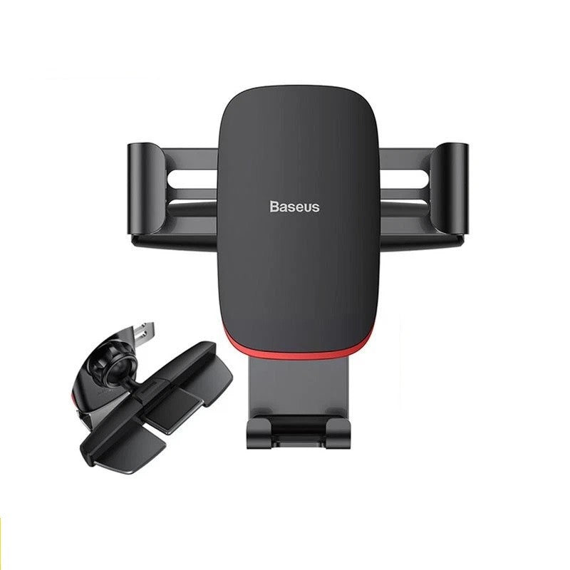 Car CD Slot Mount Stand Phone Holder With Gravity Auto Clamping