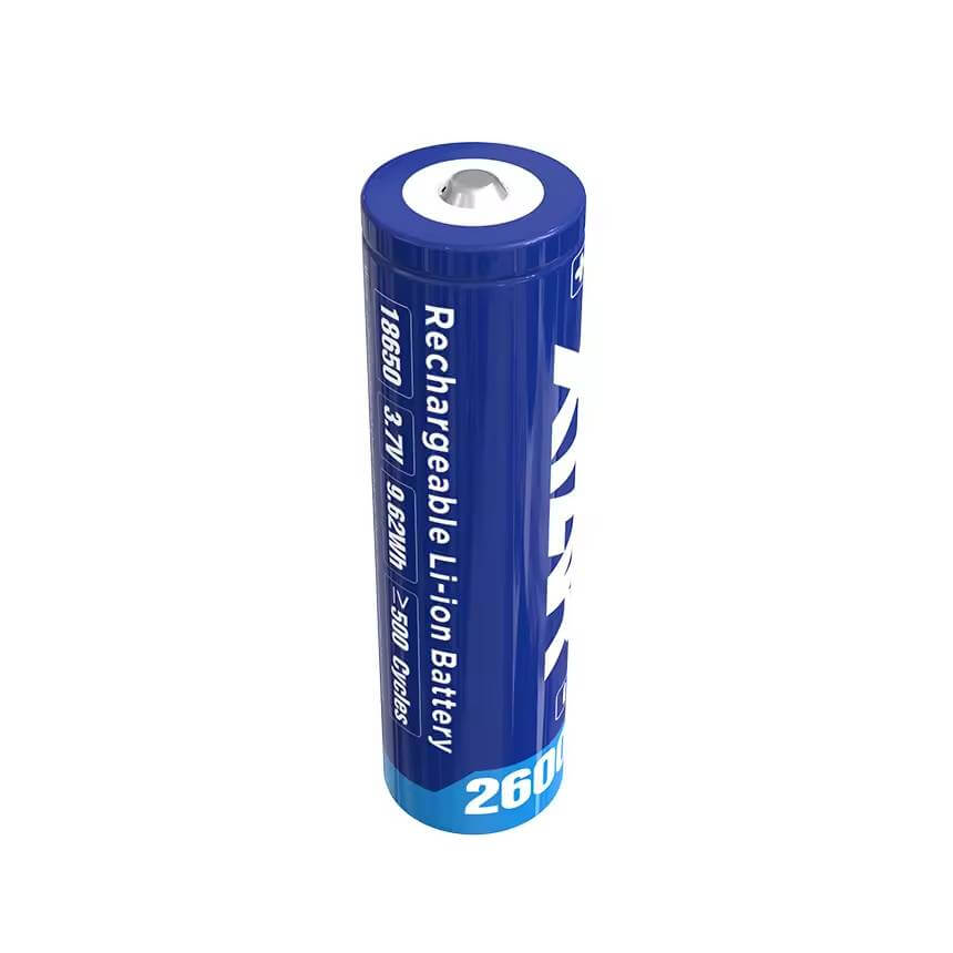 18650 2600mAh Rechargeable Li-ion 3.7V Battery- 1 Pack