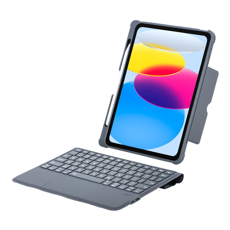 iPad 10th Gen 2022/ iPad 11 A16 2025 Backlit Bluetooth Keyboard Removable Case