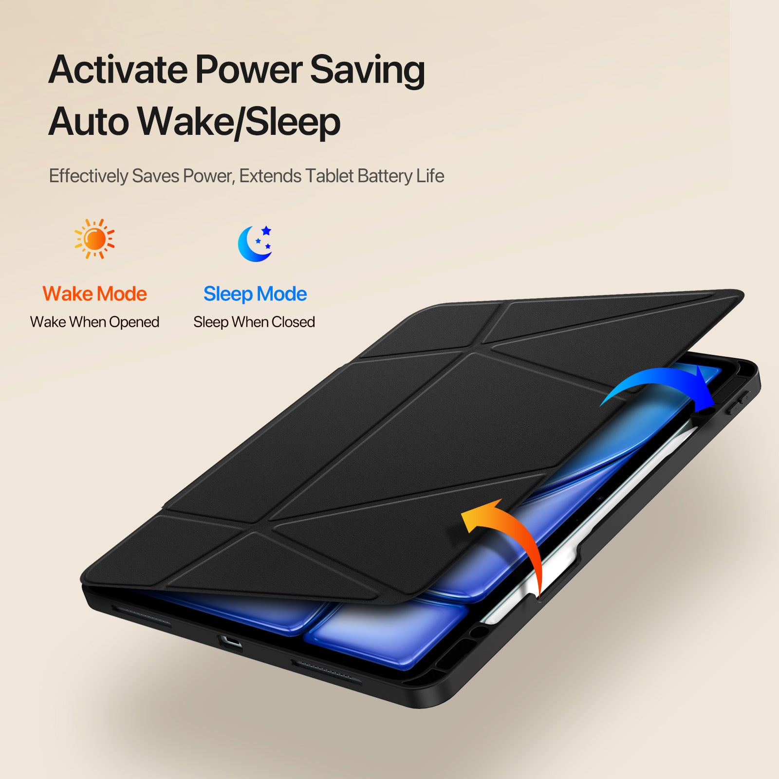 iPad 10 10th / 11 A16 (2025) Protective Case Cover With Apple Pencil Holder