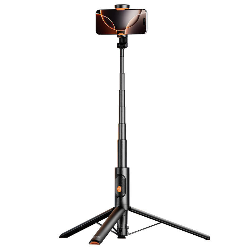 Portable One-Click Pop-Up Selfie Stick Tripod with Bluetooth Remote