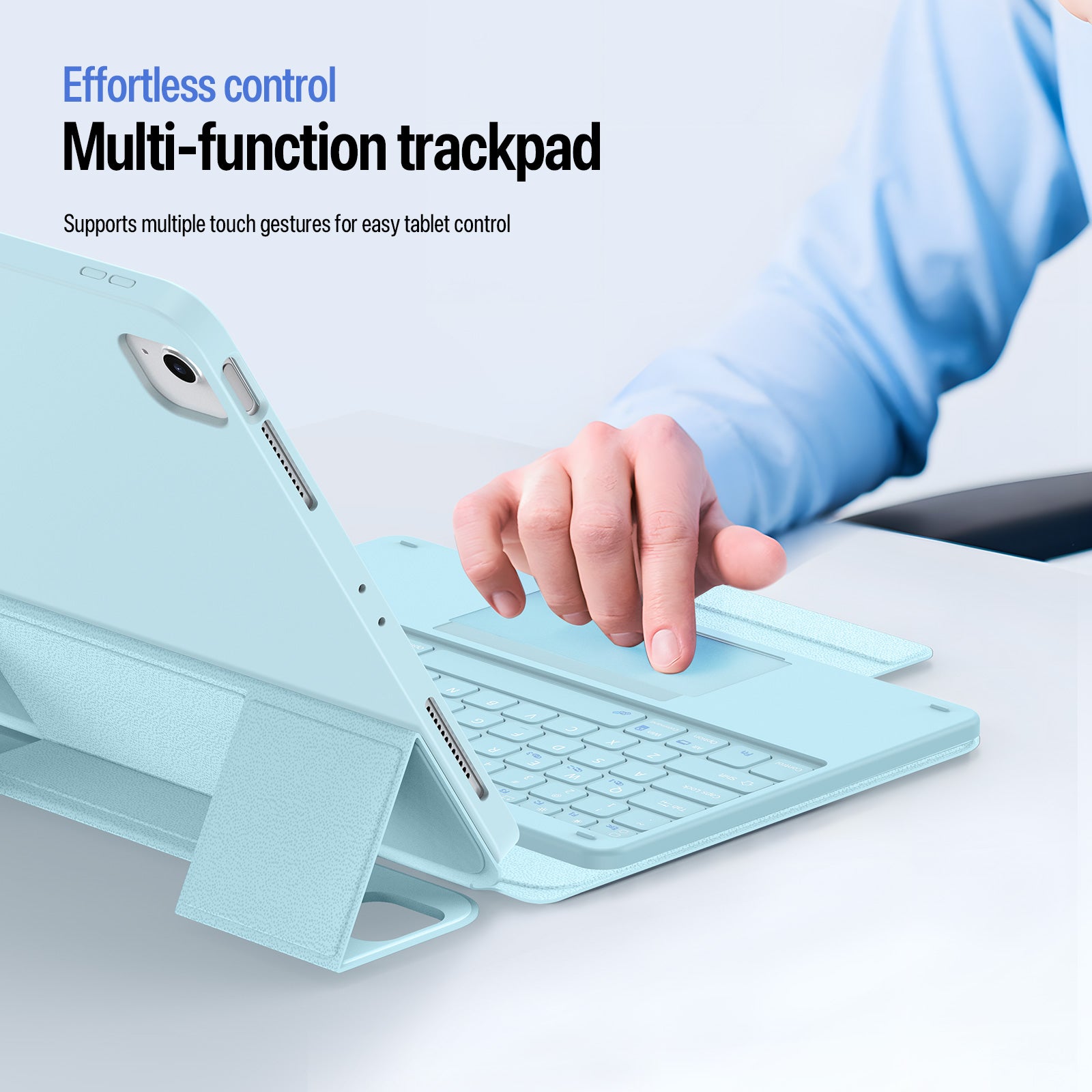 Keyboard Case with Trackpad for iPad Air 11  / 5 /  4  iPad Pro 11