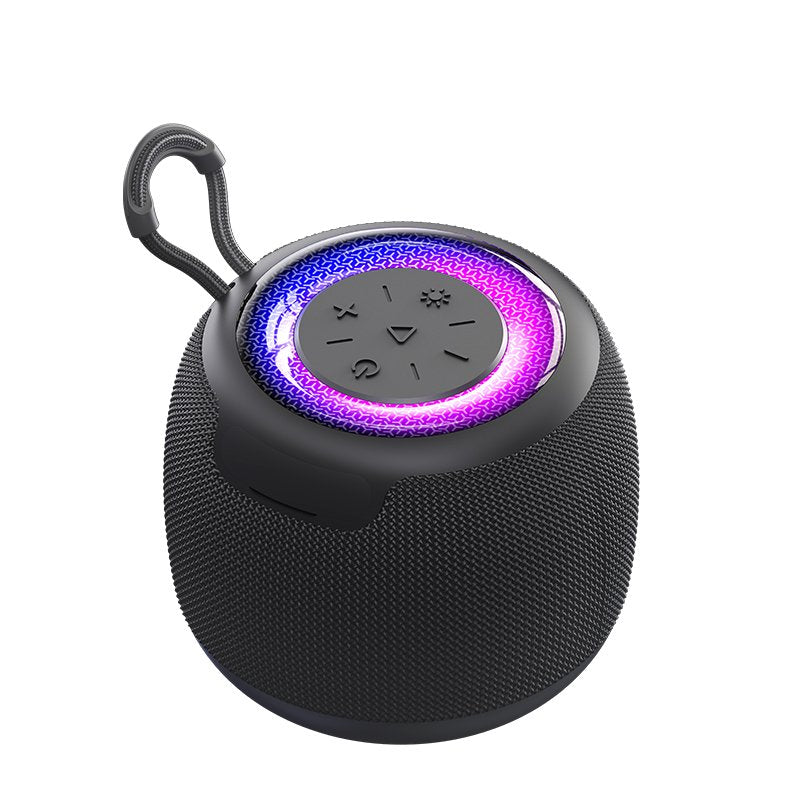 Mini Portable Wireless Bluetooth Speaker with Colorful LED Light