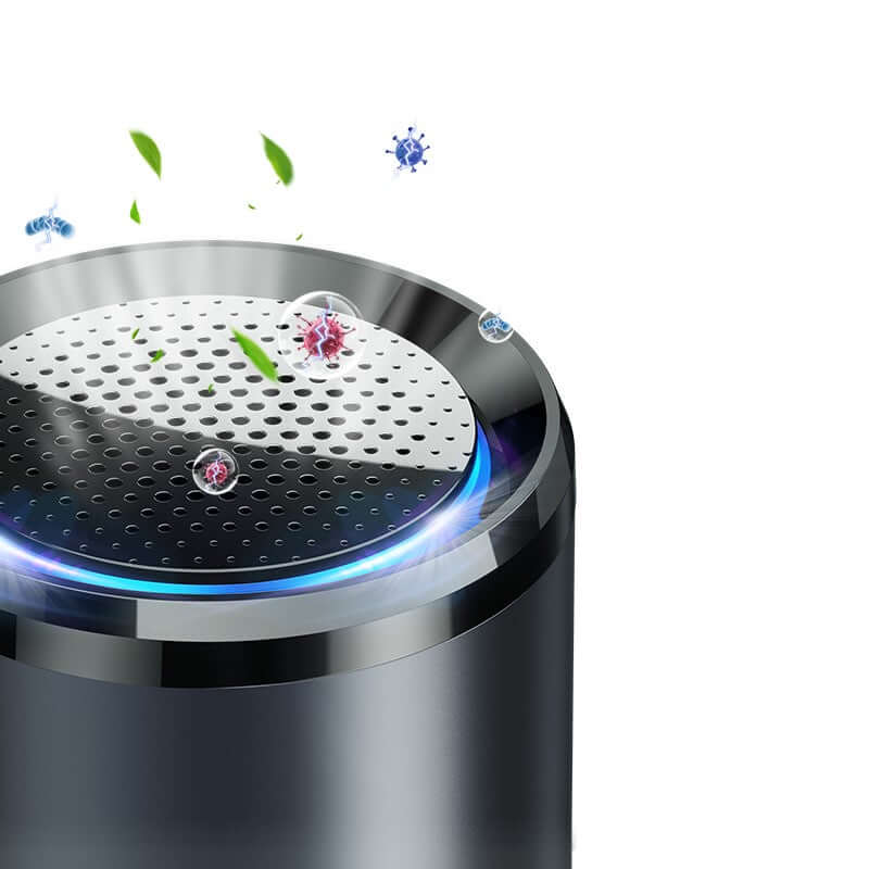 Portable Car Air Purifier Ultraviolet LED Lamp Sterilization Oil Diffuser
