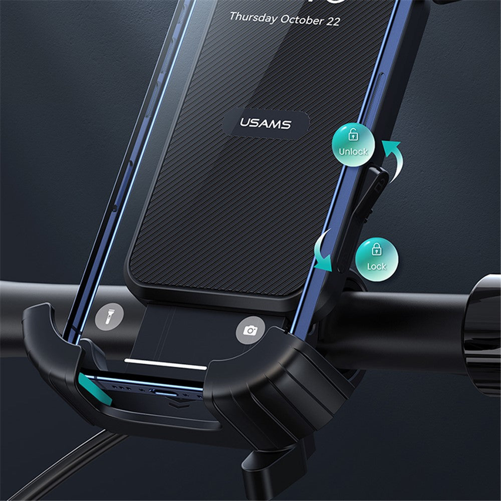 Mobile Phone Holder 360° Rotating Bike Handlebar Mount