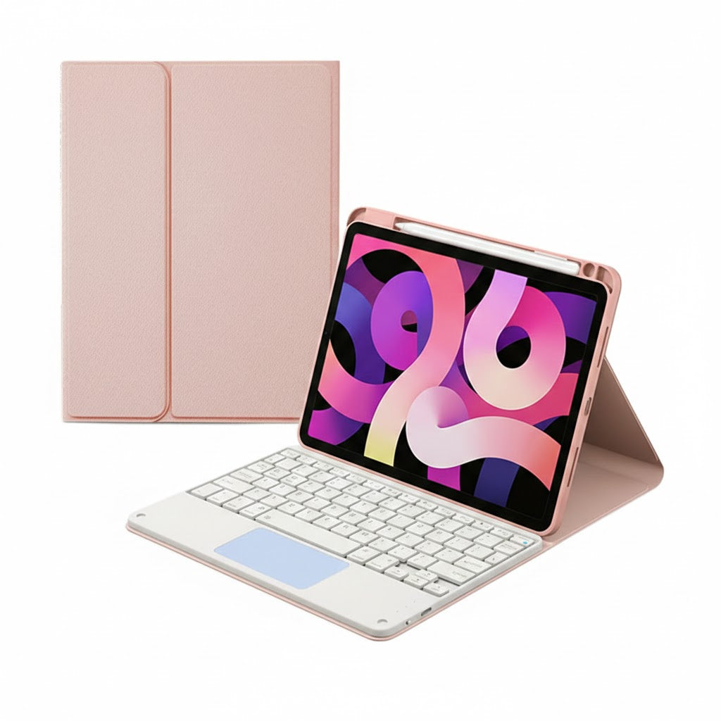 iPad 10th Gen 10.9" 2022/ iPad 11 A16 2025 bluetooth keyboard with foldable Case